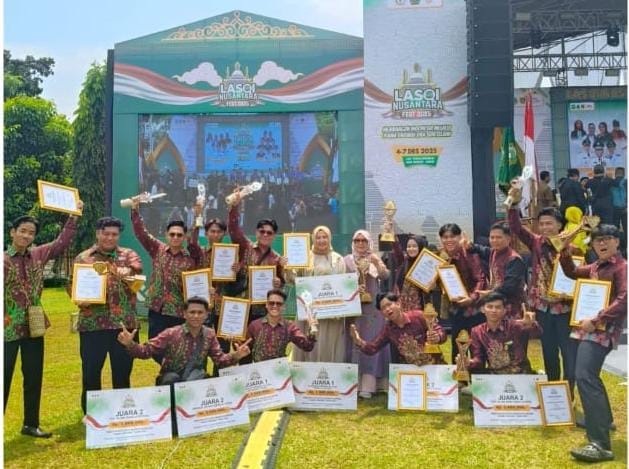 Kalteng Sabet Juara Umum III di LASQI Nusantara Fest 2025