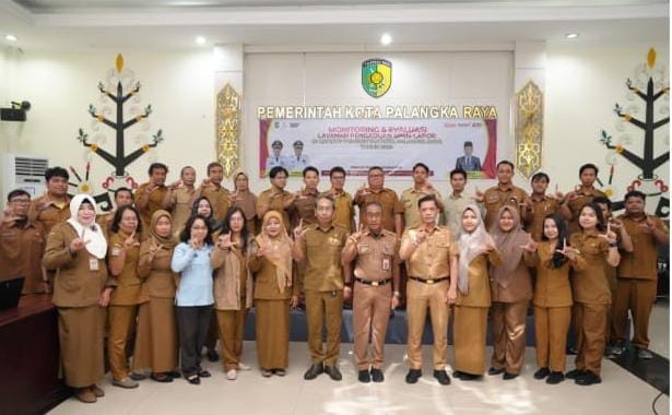 Pemko Palangka Raya Genjot Efektivitas SP4N-Lapor Lewat Monev Pengelolaan Pengaduan