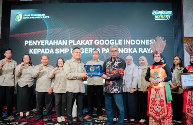 SMP Negeri 6 Palangka Raya Toreh Sejarah, Jadi Sekolah Rujukan Google Pertama di Kalteng