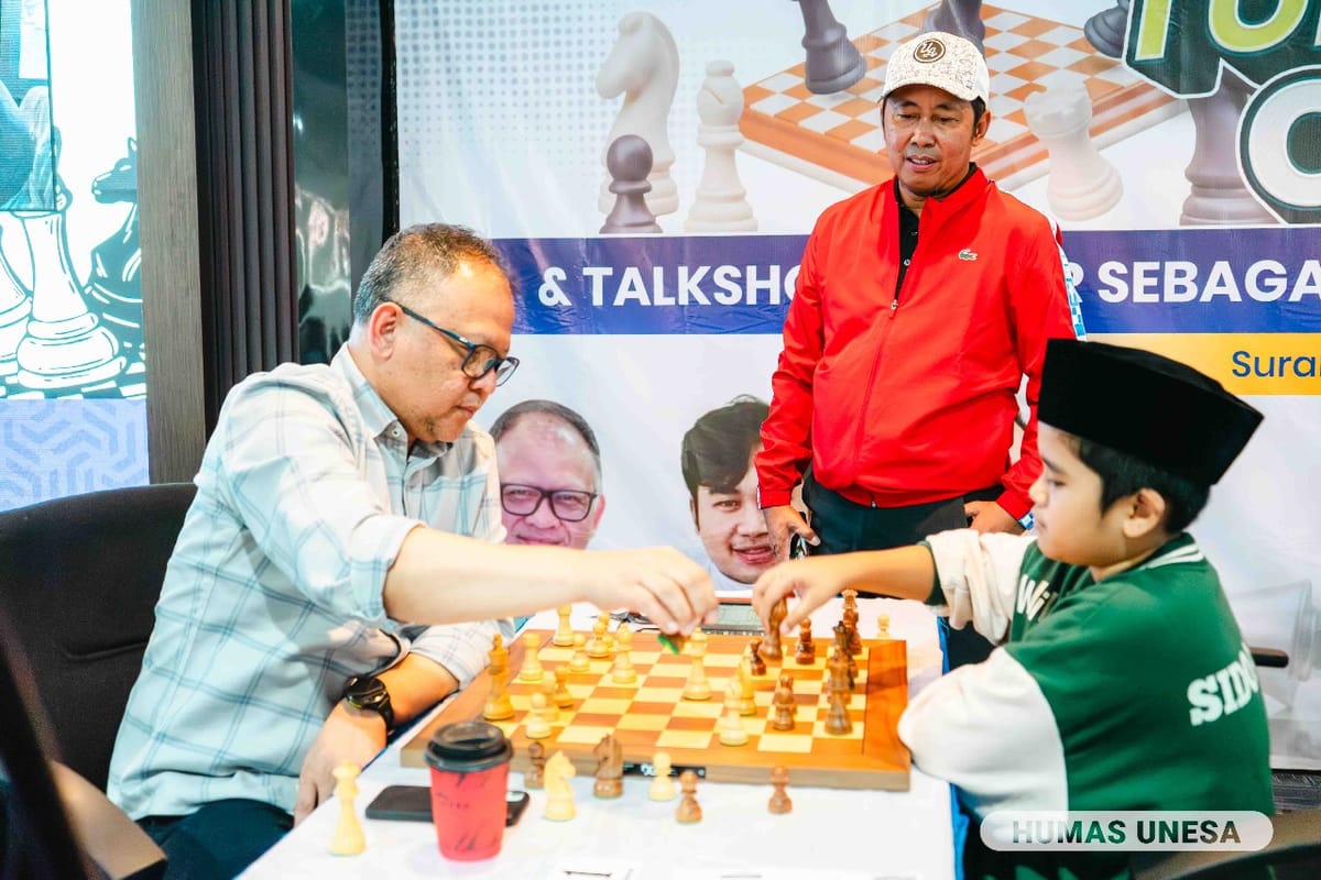 Turnamen Catur Dirjen Dikti Cup Unesa Hasilkan Para Juara, Dirjen Dikti Dukung Kompetisi Naik Level Internasional
