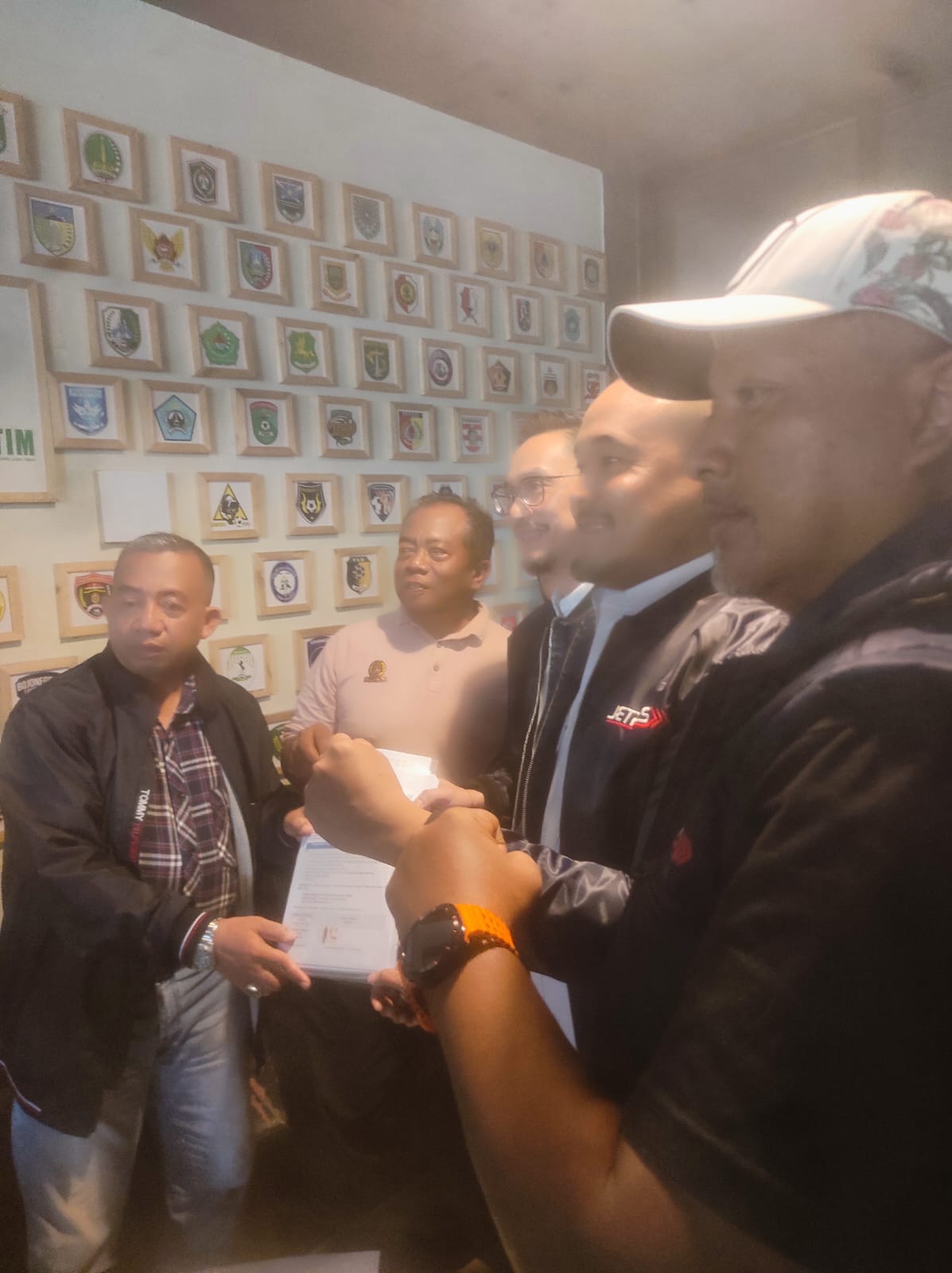 Raja Siahaan Resmi Mencalonkan Diri Sebagai Calon Ketua Umum Asprov PSSI Jatim