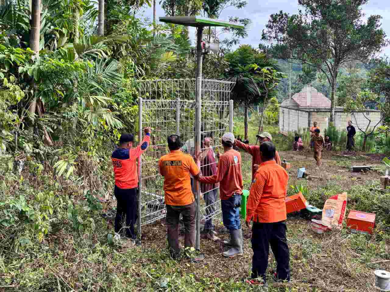BPBD Jatim Pasang EWS di 6 Daerah Rawan Banjir dan Longsor
