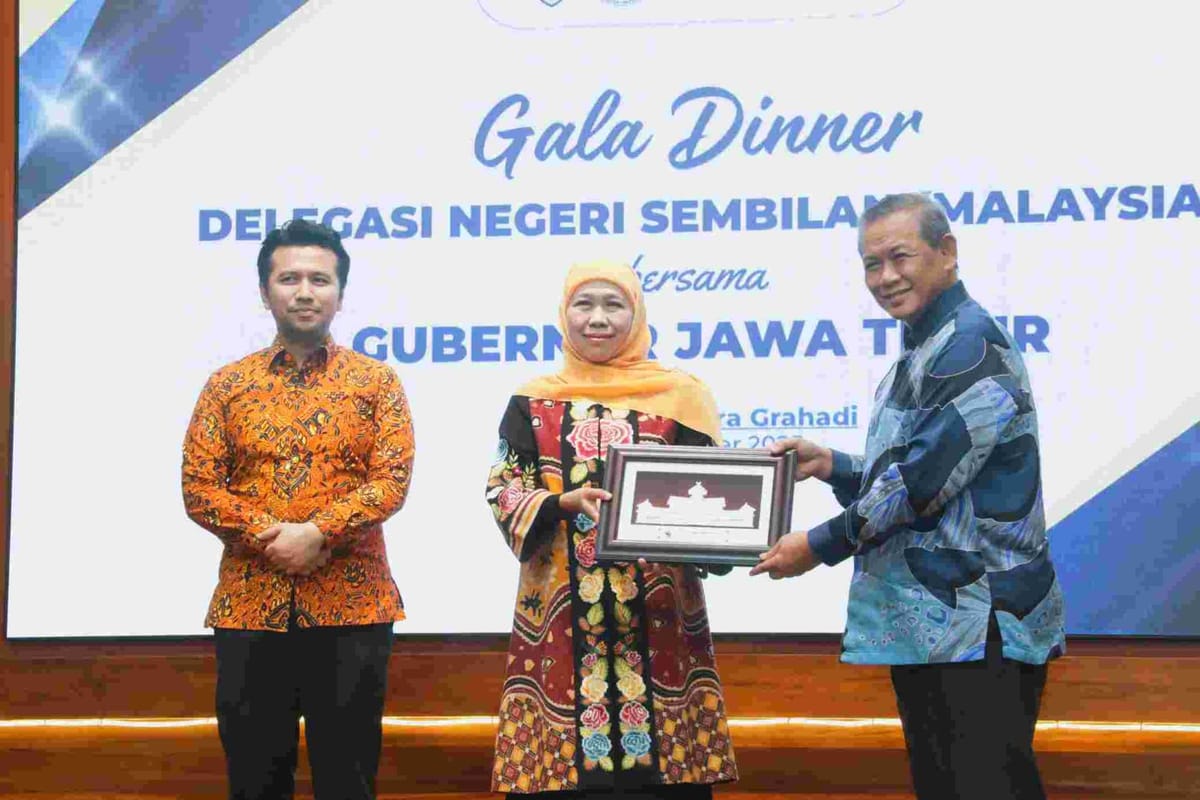 Jawa Timur -  Negeri Sembilan Malaysia Bidik Penguatan Dagang, Investasi dan Konektivitas Udara