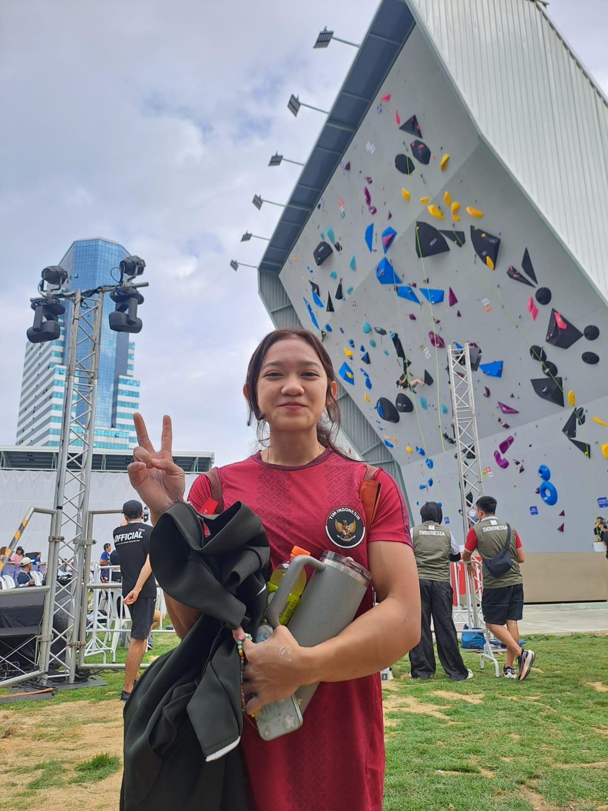 Alma Atlet Binaan FPTI Jatim Berhasil Raih Emas SEA Games XXXIII Thailand 2025