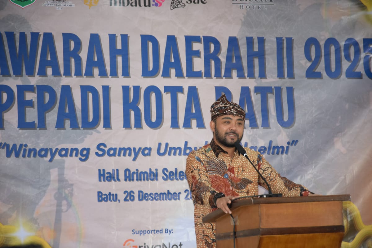 Dipercaya Dua Periode, Ki Eko Saputro Kembali Nahkodai PEPADI Kota Batu