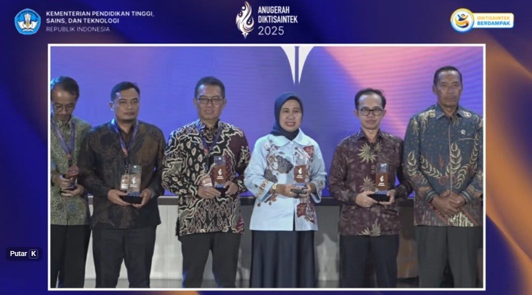Universitas Jember Raih 5 Penghargaan di Anugerah Diktisaintek