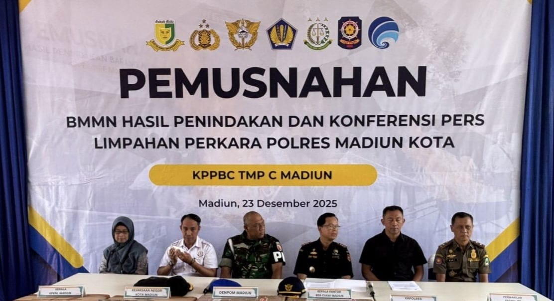 Bea Cukai Madiun Musnahkan BKC Ilegal