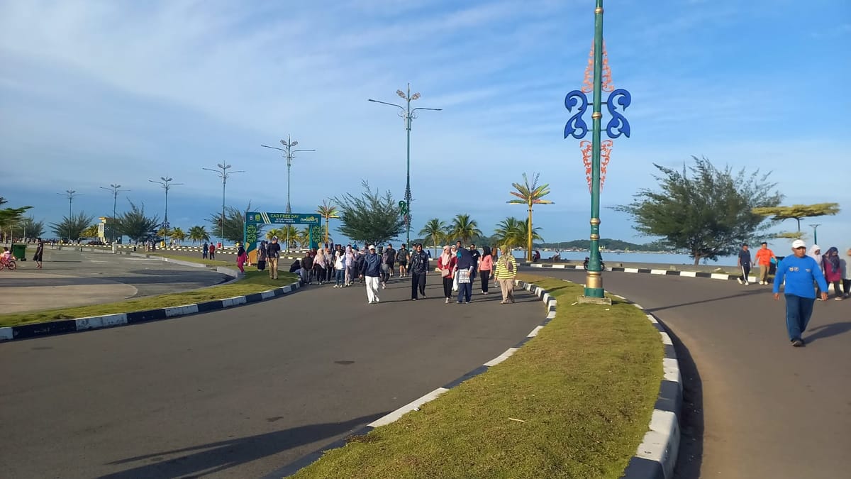 Pemprov Kepri Aktifkan Kembali Car Free Day di kawasan Gurindam-12 Tanjungpinang