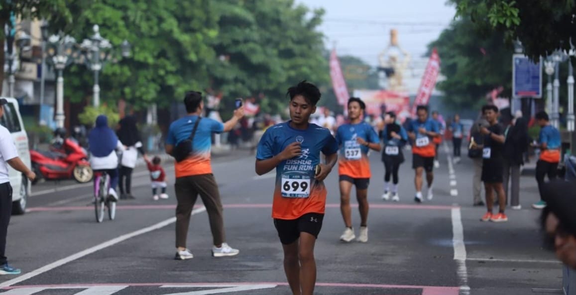 Budayakan Tertib Berlalu Lintas, Dishub Ponorogo Gelar Fun Run
