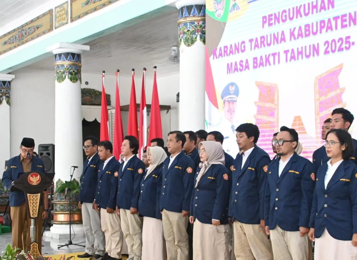 Bupati Madiun Lantik Pengurus Karang Taruna 2025-2030. Ini Harapannya.