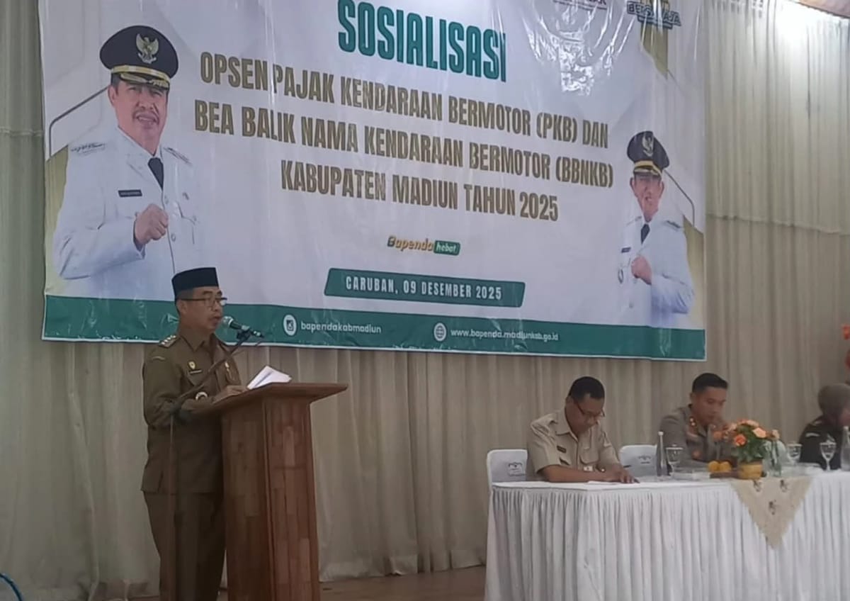 Pemkab Madiun Sosialisasikan Pemungutan Opsen PKB dan BBNKB