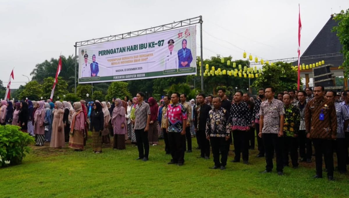 Bupati Madiun :  Peringatan Hari Ibu 2025 Menjadi Refleksi  Perlindungan dan Pemenuhan Hak-hak Perempuan