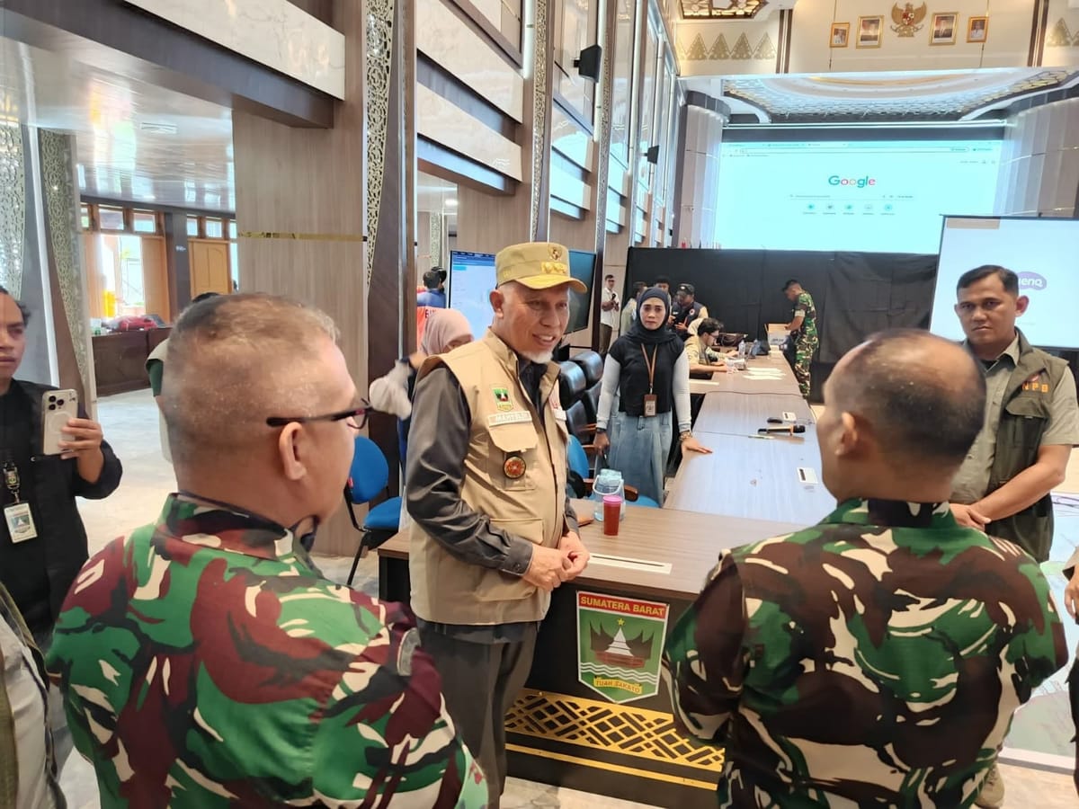 Gubernur Mahyeldi Tekankan Pentingnya Data Akurat untuk Percepatan Penanganan Bencana