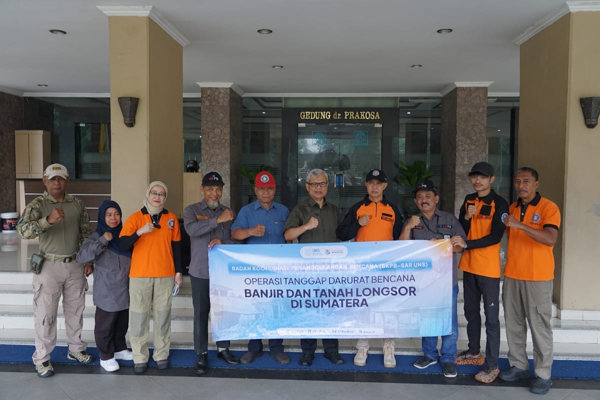 Bantu Bencana Di Aceh UNS Berangkatkan Relawan.