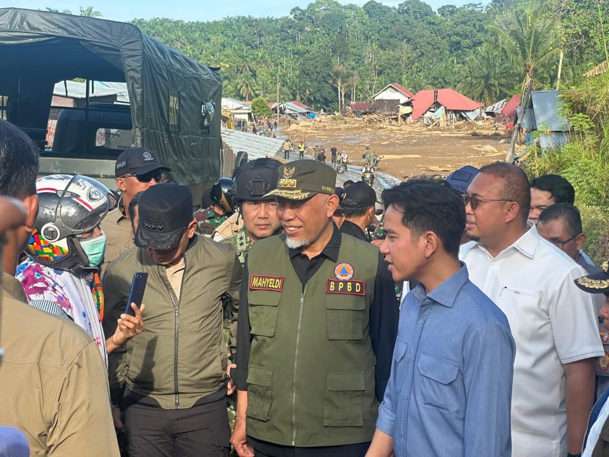 Wapres Gibran Tinjau Korban Bencana di Agam: Pastikan Bantuan dan Pemulihan Dipercepat