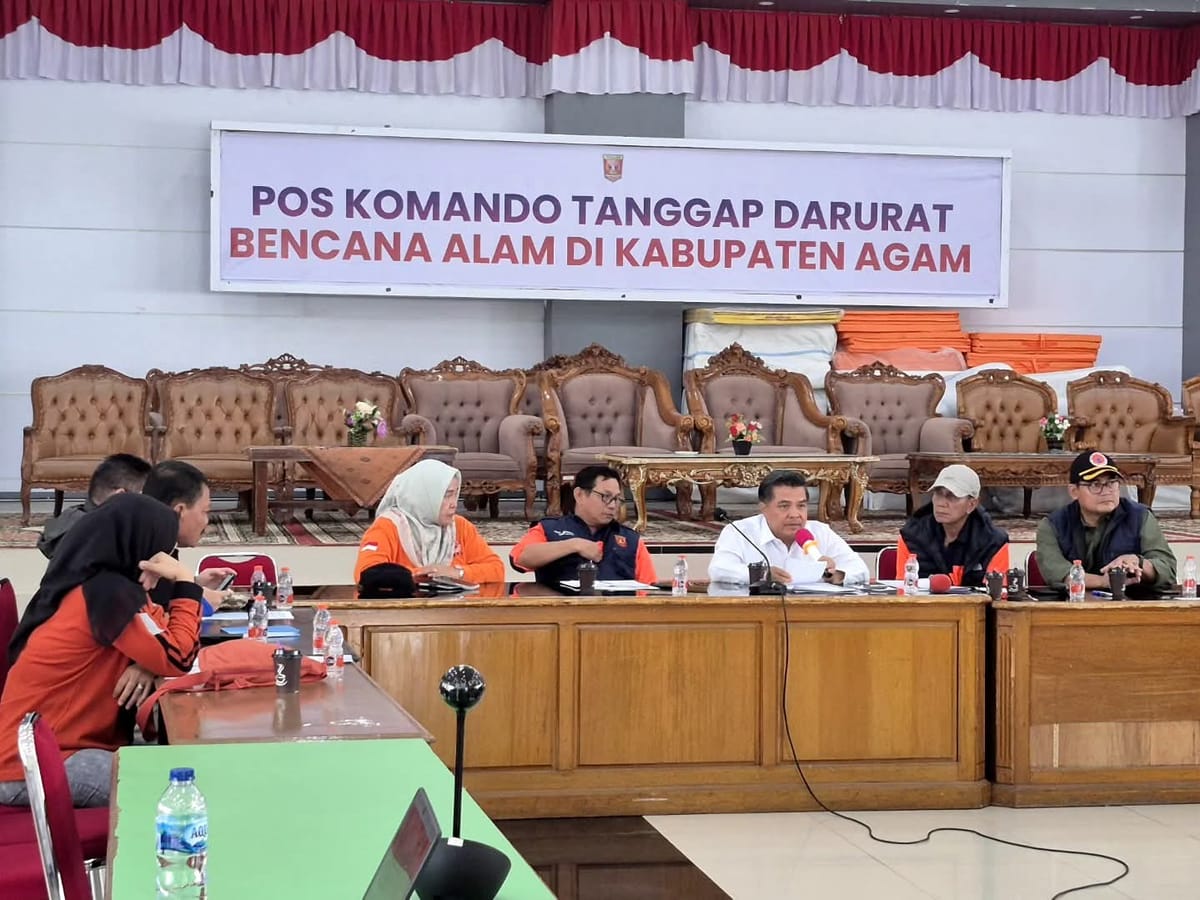 Pemprov Sumbar Matangkan Pembangunan Huntara, Pemkab Agam Sudah Siapkan Lokasi