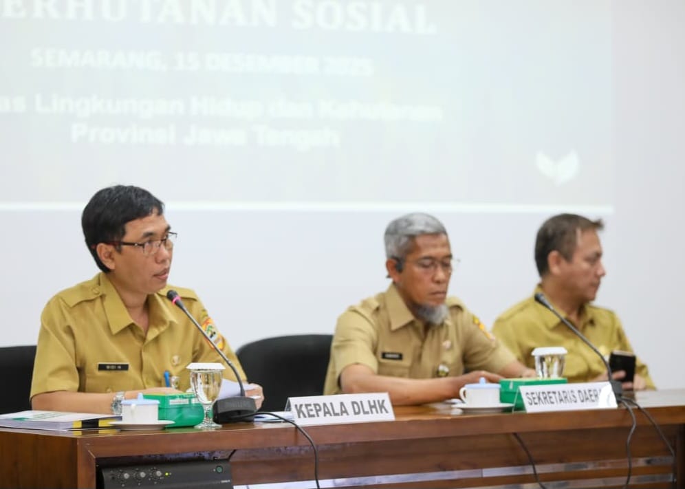 Melalui Program Perhutanan Sosial Lahan Kritis di Jateng Berkurang Hingga 75 Persen