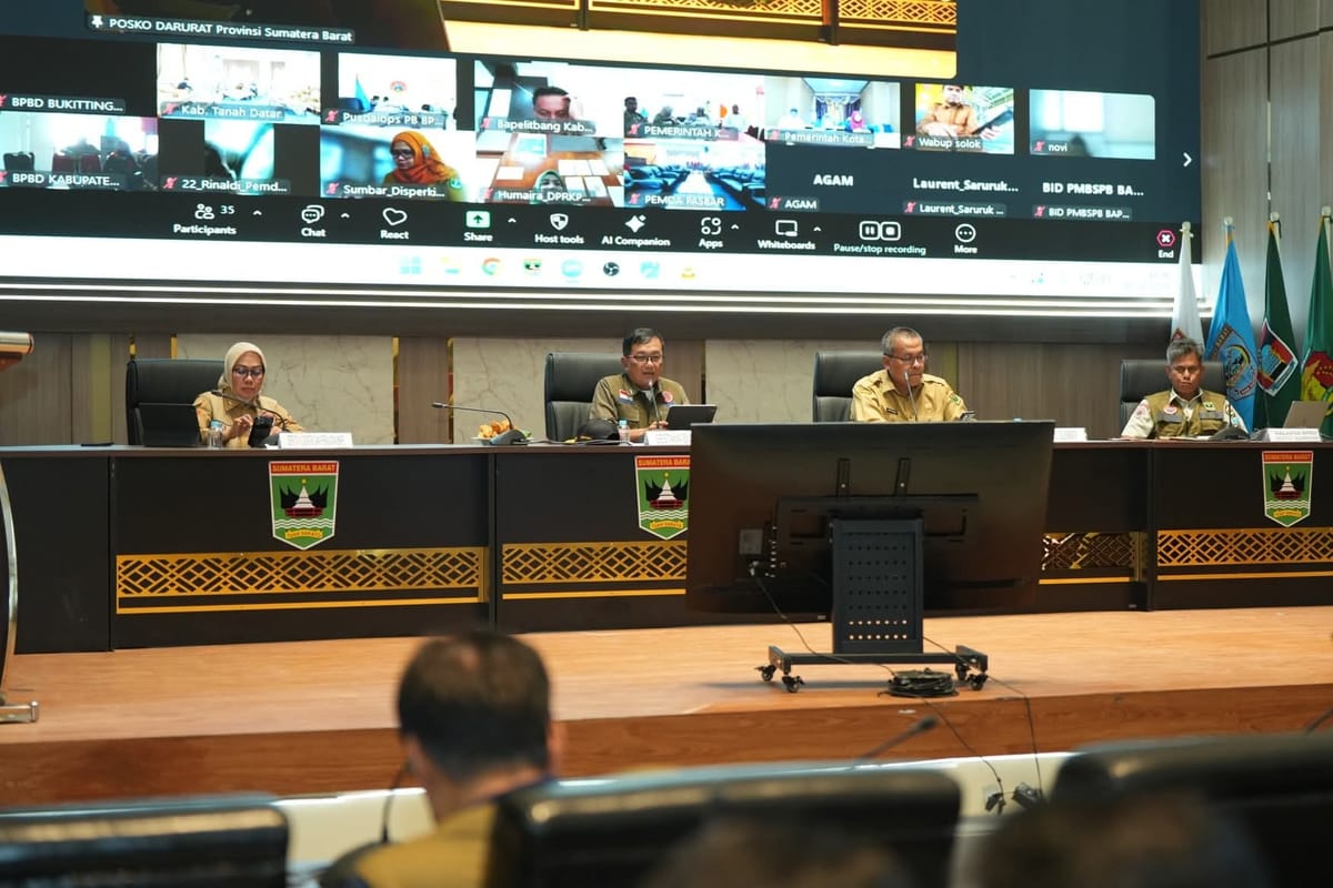 Jelang Rehab-Rekon Pascabencana di Sumbar, BNPB Tekankan Pentingnya Memaksimalkan Pendataan
