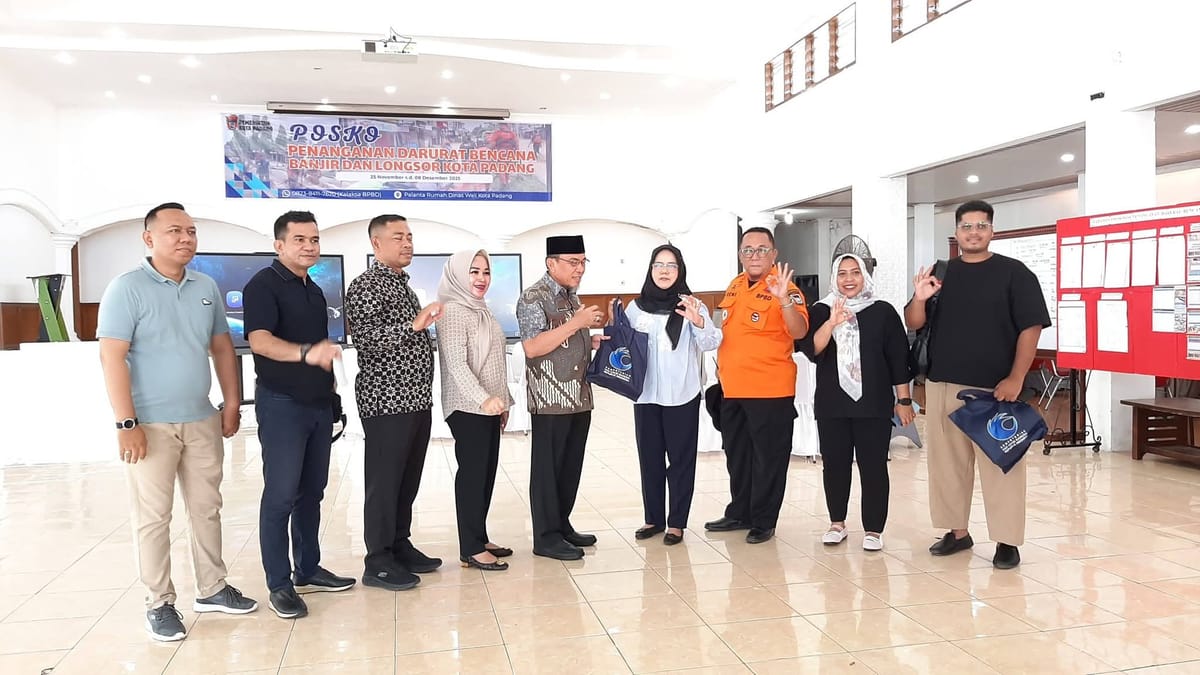KemenHAM Salurkan Bantuan dan Trauma Healing untuk Warga Terdampak Bencana di Kota Padang