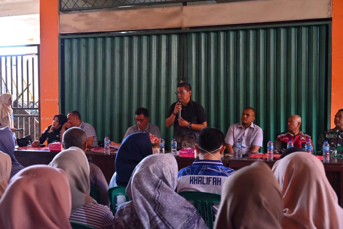 Harapan Pedagang Kembali Tumbuh, Lotting Kios Penampungan Pasar Payakumbuh Berjalan Lancar