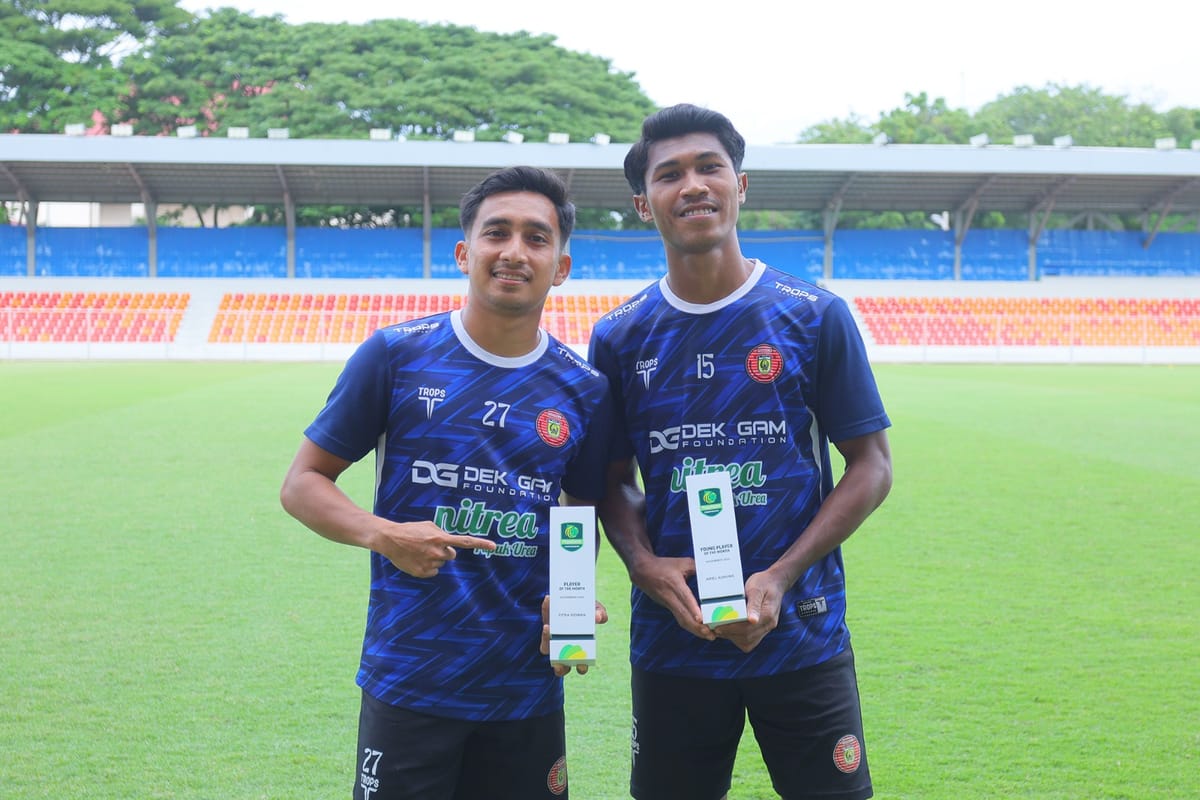Dua Pemain Persiraja Sabet Penghargaan Best of The Month November