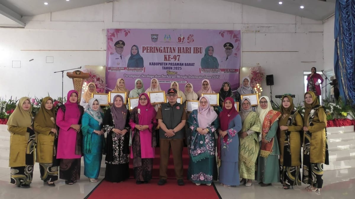Pemkab Pasaman Barat Tegaskan Komitmen Pemberdayaan Perempuan pada Peringatan Hari Ibu ke-97