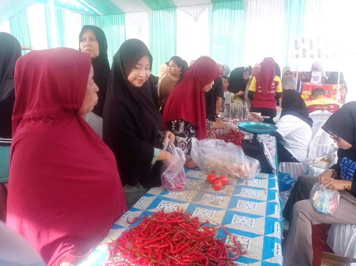 Gerakan Pangan Murah Digelar di Dadok Tunggul Hitam Padang, Jaga Stabilitas Harga Jelang Nataru