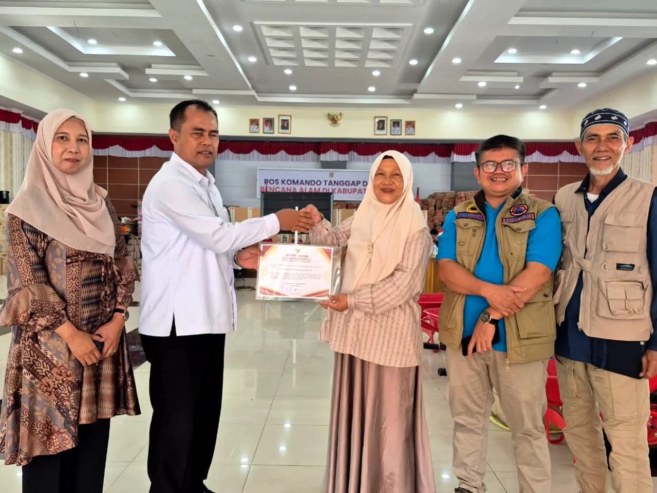 Kabupaten Agam Terima Bantuan dari Pemerintah Kabupaten Solok Selatan