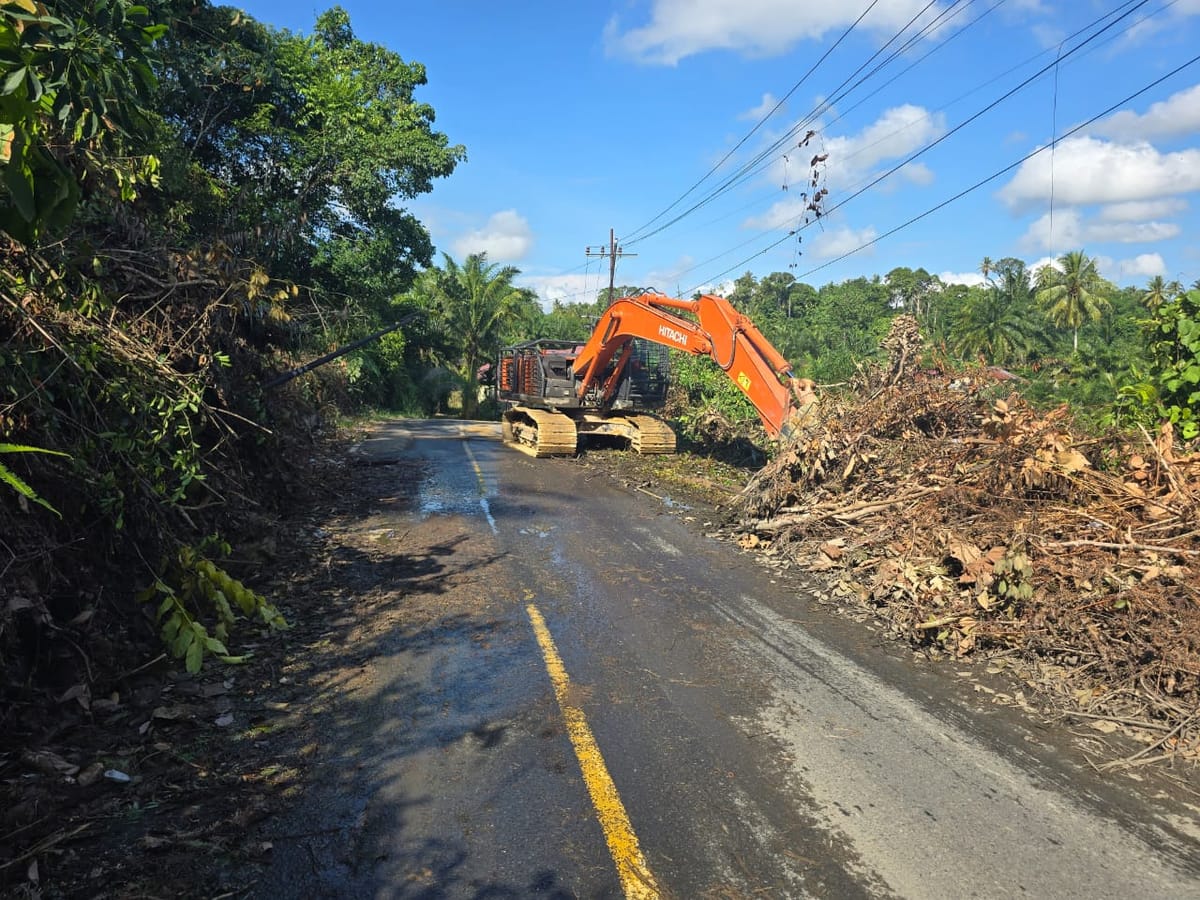 12 Koridor Jalan Nasional di Sumatera Utara Dipastikan  Kembali Dapat Dilalui Pascabencana
