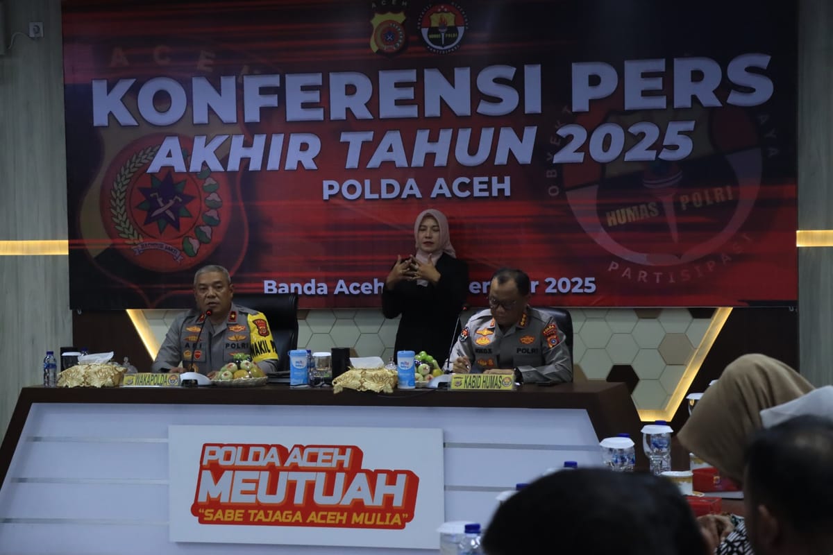 Selama 2025 Kamtibmas di Aceh Secara Umum Aman dan Kondusif