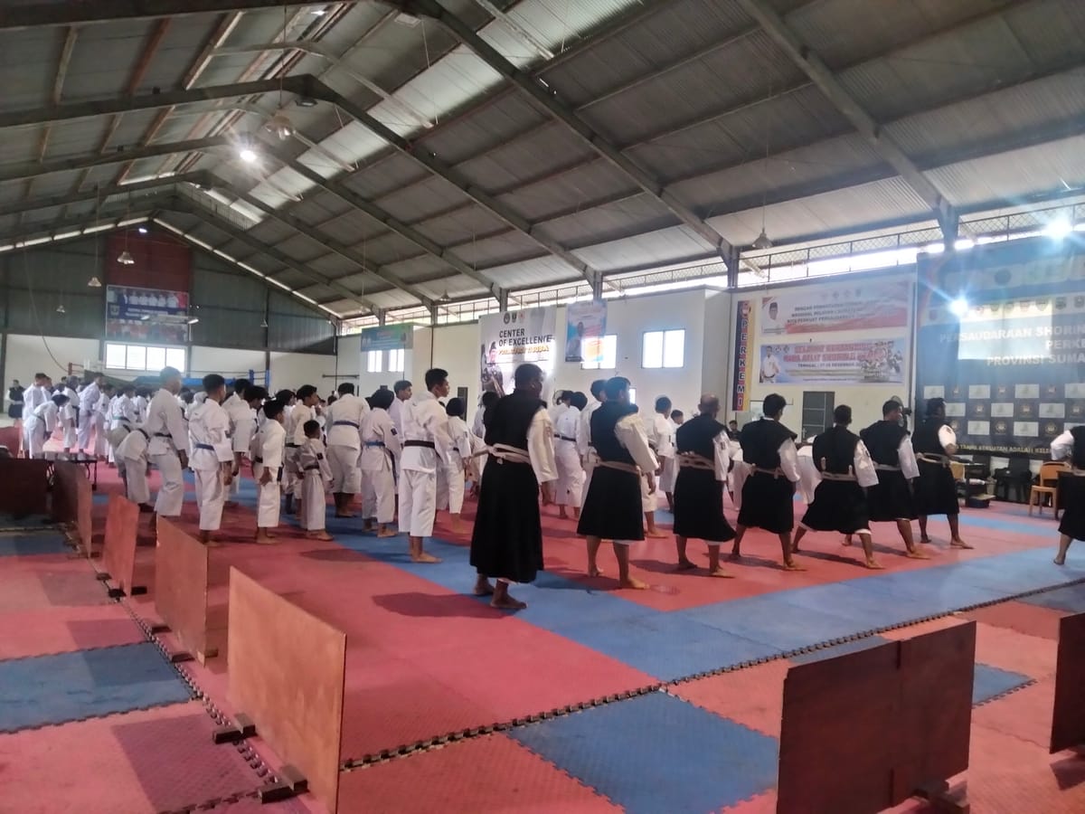 Perkemi Padang Adakan Kejurdo, 200 Atlet Kempo dari 12 Dojo Ambil Bagian