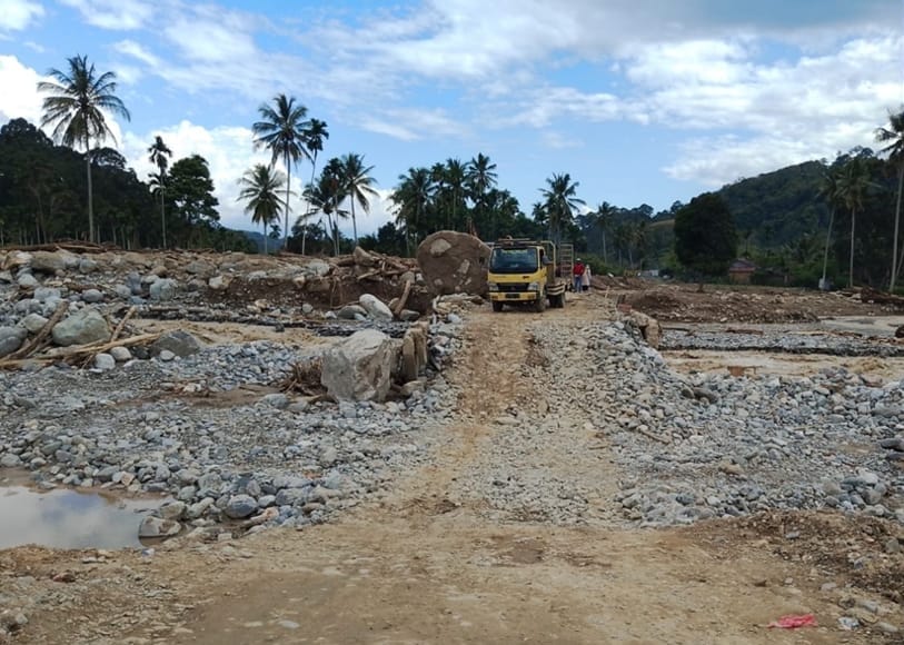 PU Kebut Pemulihan Akses Jalan Dan Salurkan Prasarana Layanan Dasar di Kabupaten Gayo Lues Aceh