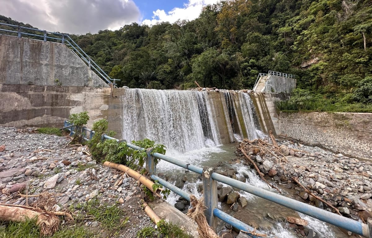 Keberadaan Sabo Dam Terbukti Tahan Material Banjir Bandang Di Tanah Datar Sumbar