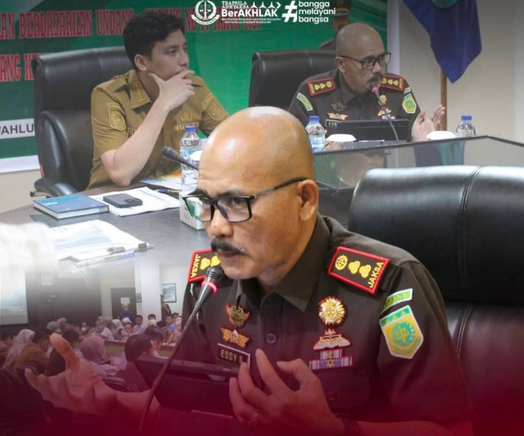 Kajari Sawahlunto Sosialisasikan Kewenangan Kejaksaan Berdasarkan UU Nomor 11 Tahun 2021