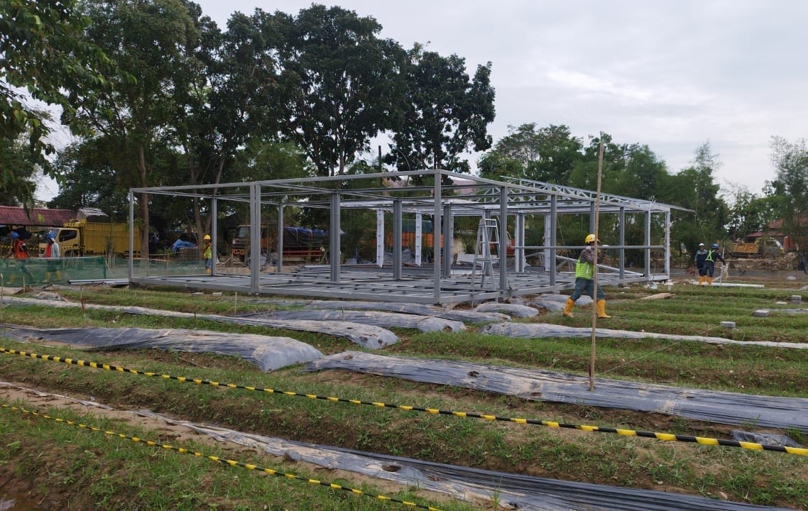 Kementerian PU Percepat Pembangunan Huntara di 3 Provinsi Terdampak Bencana