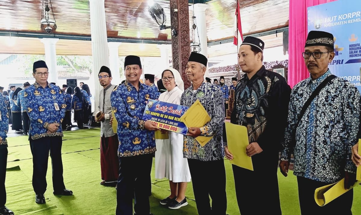 Bupati Harno Dalam HUT KORPRI ke- 54,Bekerja Keras Untuk Layani Masyarakat