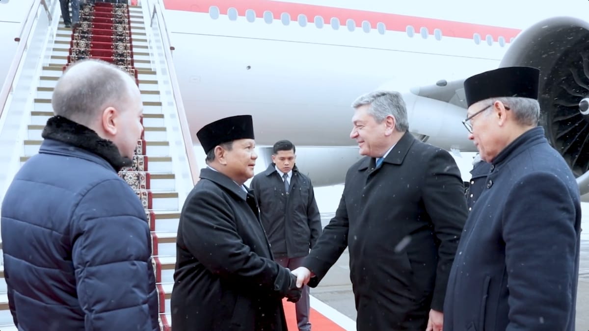 Prabowo Sambangi Putin di Moskow Untuk Petemuan Bilateral Tertutup