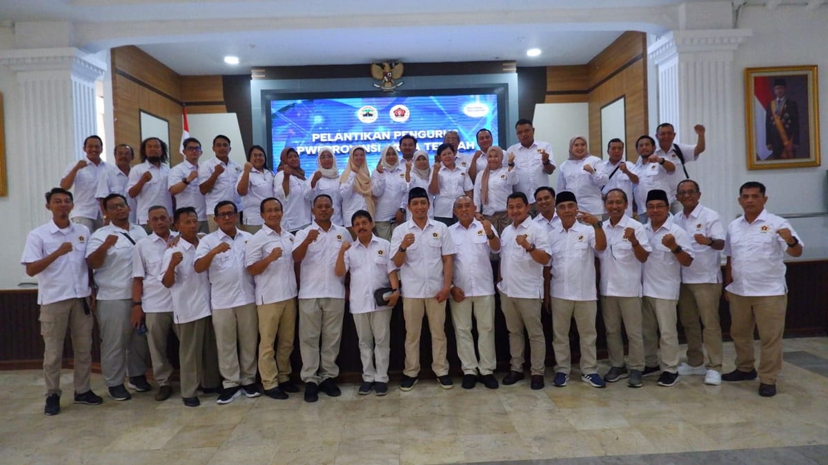 Inilah Daftar Pengurus PWI Jawa Tengah Periode 2025 - 2030