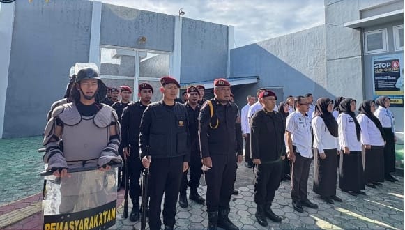 Rutan Jeneponto Gelar Apel Kesiapsiagaan Hadapi Nataru