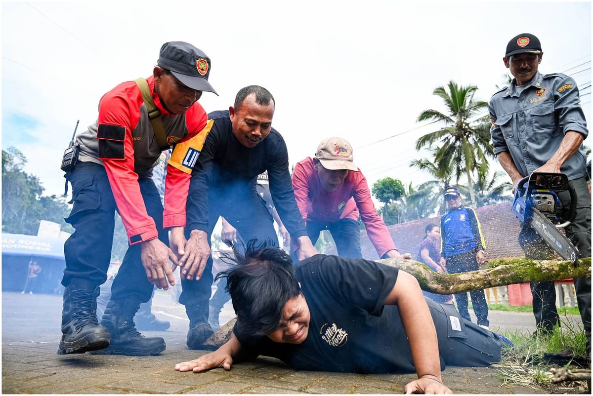 Banyuwangi Salah Satu Daerah Rawan, Rutin Latih Warga Tanggap Bencana