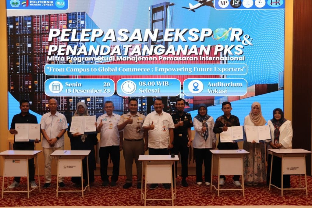 Libatkan Bea Cukai, Polije Bantu UMKM Jember Masuk Pasar Eropa dan Amerika