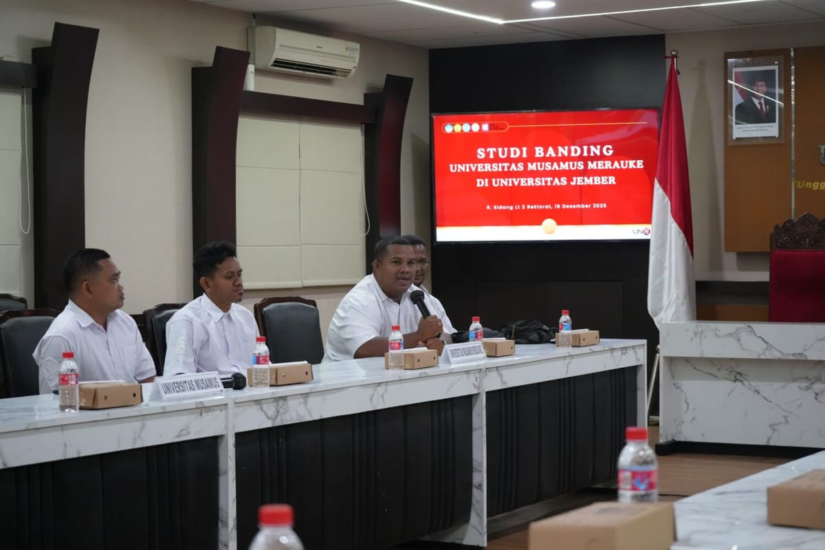 Universitas Musamus Merauke Studi Banding ke Universitas Jember