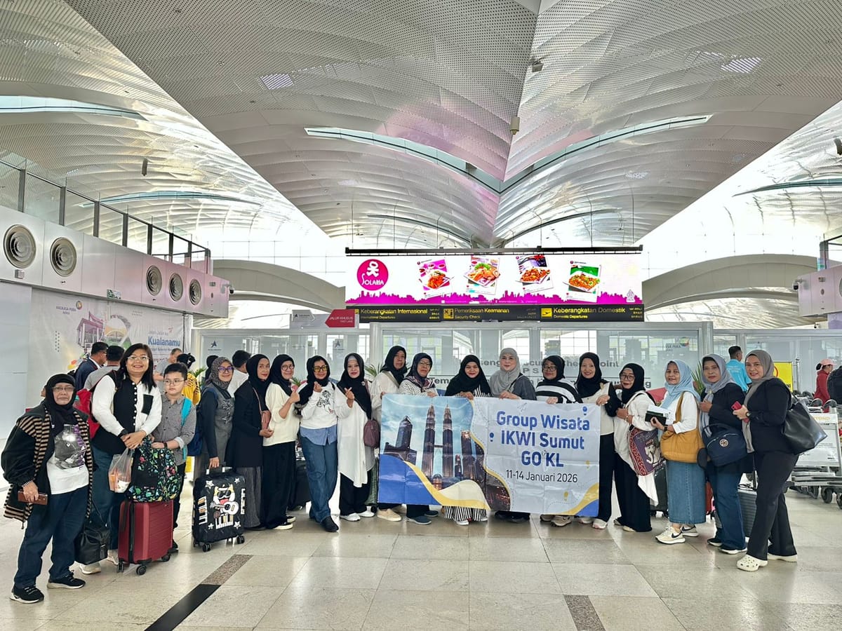 IKWI Sumut Traveling ke Kuala Lumpur Wisata Negara Serumpun