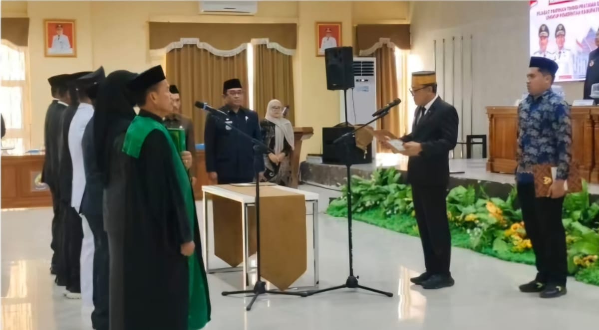Bupati Jeneponto Lantik Pejabat Strategis, Perkuat Kinerja Birokrasi dan Pelayanan Publik
