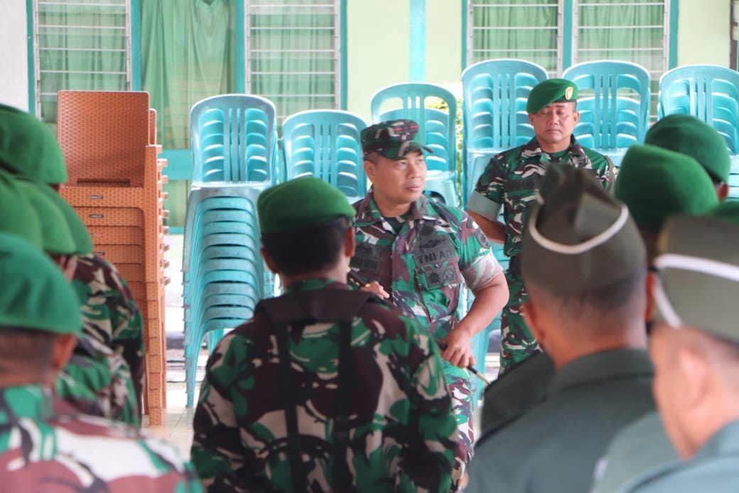 Dan Dim 1425/ Jeneponto,Tekankan Peran Aktif Prajurit dan Kesiapsiagaan Wilayah