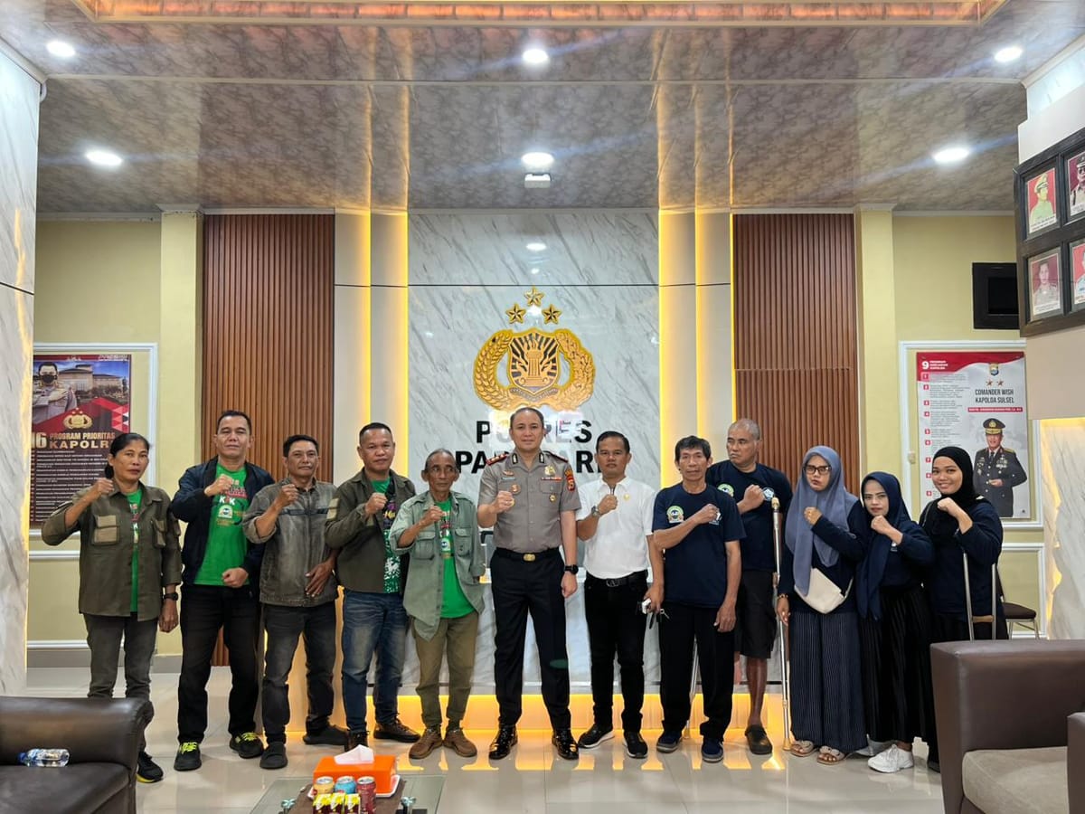 Kapolres Parepare Terima Audiensi LSM dan Disabilitas, Perkuat Sinergi Keamanan dan Pelayanan Inklusif