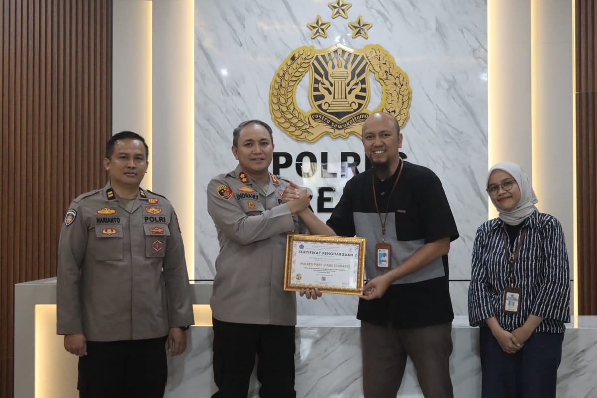 Polres Pare- Pare Raih Penghargaan Nilai IKPA Tertinggi Semester II TA 2025