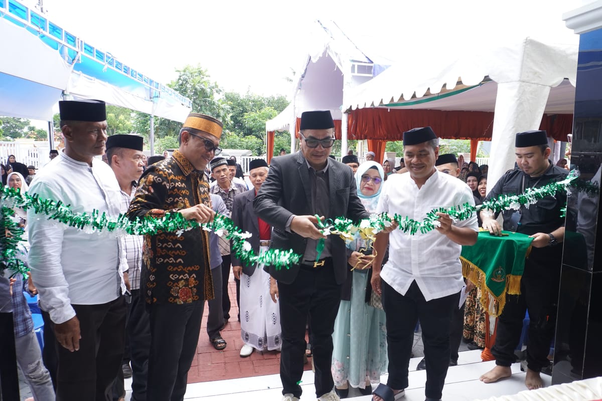 Momentum Isra' Mi'raj Dandim 1425/ Jeneponto Hadiri Peresmian Mesjid Asma'ul Husna