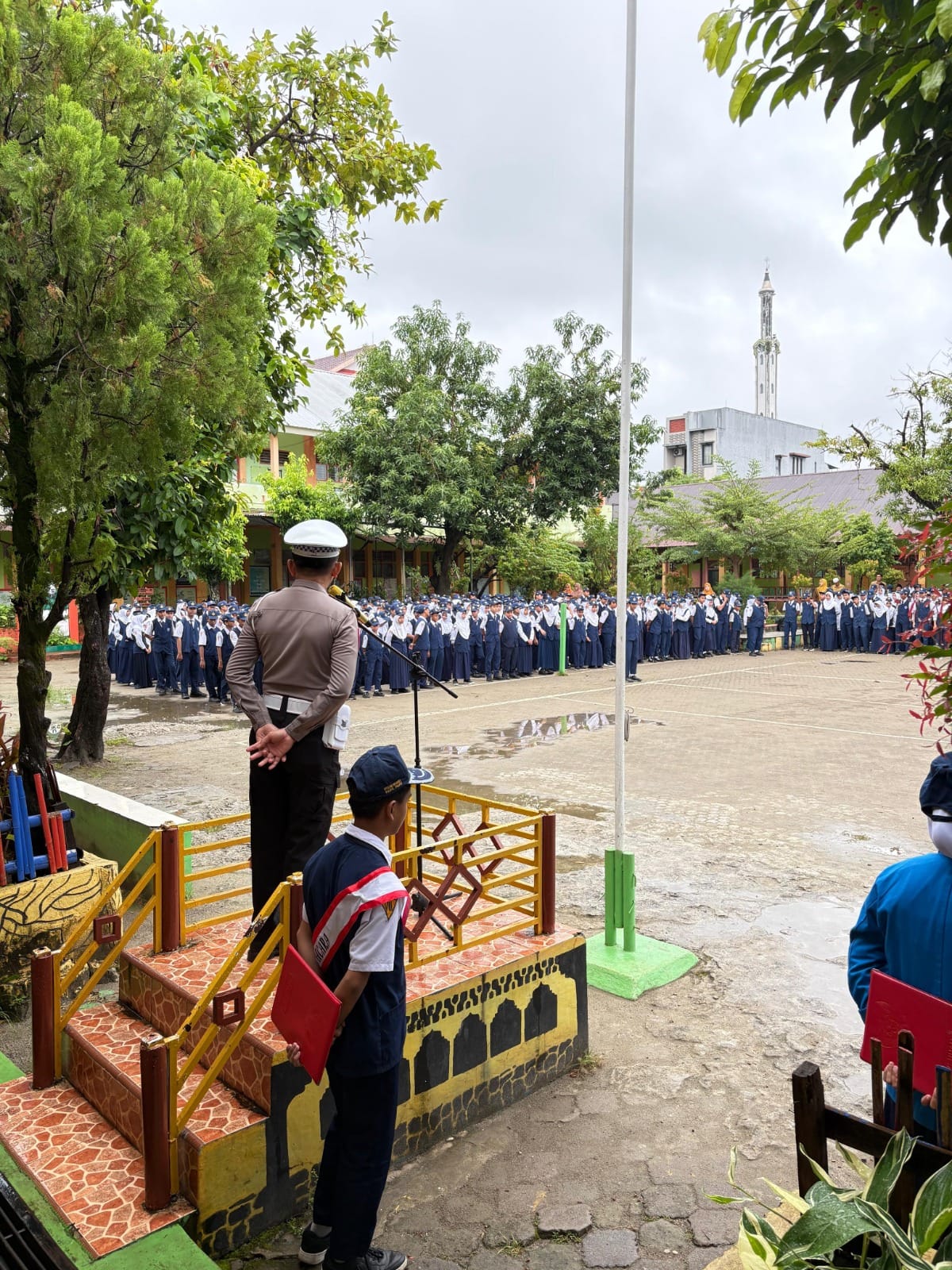 Satlantas Polres Parepare Kembali Laksanakan Police Goes To School