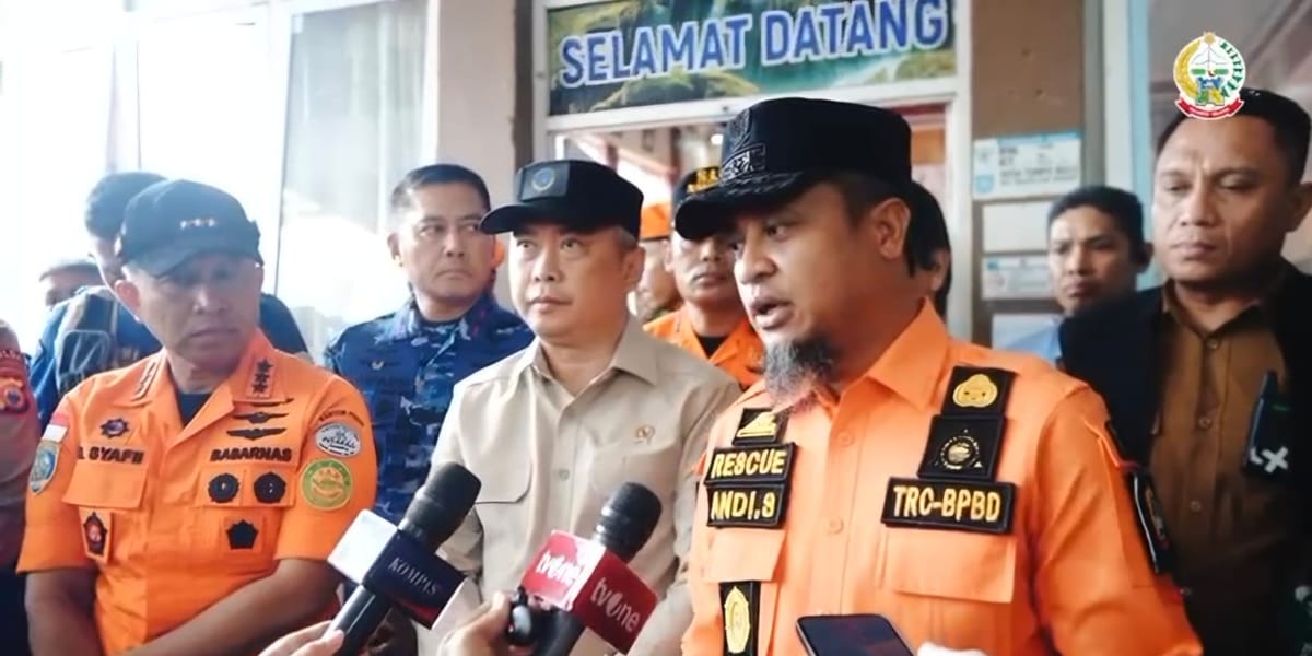 Tinjau Pos AJU, Gubernur Sulsel:"Kita Kerahkan Seluruh Tim  Operasi  Pecarian Korban"